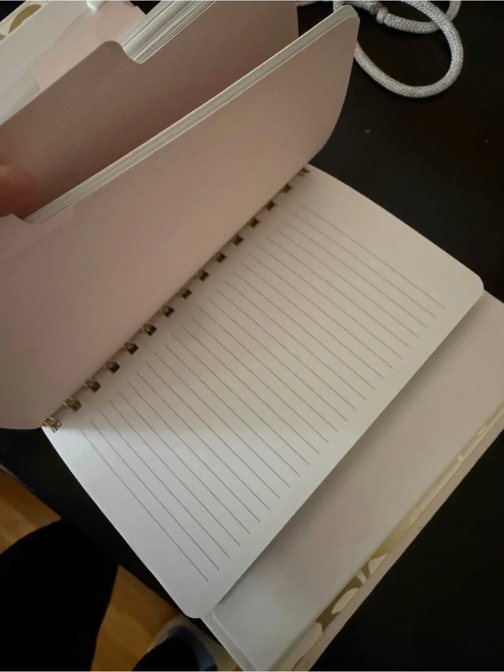 Kate Spade Engaged Light Pink Hardcover Planner with Elastic Closure